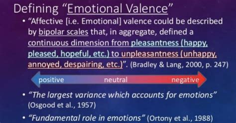 psychology valence